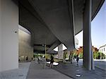 Entrance exhibit at the MAXXI, National Museum of 21st Century Arts, Rome. Architects: Zaha Hadid Architects