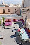 Mallorca Palma penthouse renovation, terrace