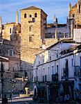 Extremadura, Guadelupe, Jahrhundert Kathedrale und Monasterio de Santa Maria de Guadalupe.