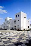 Amersfoort, contemporary architecture in Kattenbroek residential quarter.