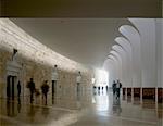 Interior of Supreme Court, Jerusalem (completed 1992). Architects: Ram Karmi and Ada Karmi Melamede