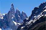 Montagne couverte de neige