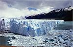 Melting glacier