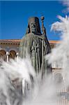 Statue de l'archevêque Makarios et Palais Archbishopic