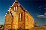 Australien, New South Wales, Silverton. Gebaut in der Bergbau-Boom, St Carthage katholische Kirche (1886)