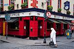 Pub dans le quartier de Temple Bar à Dublin, en Irlande. Auld Dubliner dans la zone sur la rive sud de la rivière Liffey au centre de Dublin.