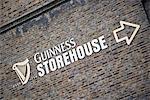 Guinness Factory dans la ville de Dublin. Parmi les principales attractions touristiques de la capitale de l'Irlande.