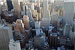 Aerial View of Buildings, New York City, New York, USA