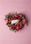 Heart-shaped wreath