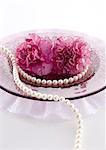 Carnations and necklace