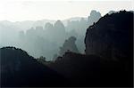 La Chine, la Province du Hunan, Zhangjiajie Forest Park, Wulingyuan Scenic Area, Unesco World heritage Site