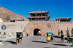 China, Sichuan Province, Songpan town, city walls and gate