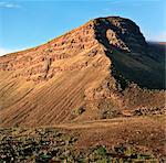 Kenya, District de Nakuru. Le point culminant du cratère Menengai, un des caldeiras plus grands dans le monde, 90 kilomètres carrés.