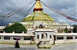 Stupa in Boudhanath, Bagmati Zone, Madhyamanchal, Nepal