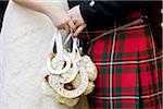 Bride and Groom at Scottish Wedding