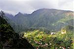 Overview of Cruzinhas, Madeira, Portugal