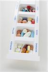 Pills in Dispenser