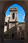 Church Tower, Petralia Sottana, Provine of Palermo, Sicily, Italy