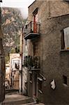 Ruelle à Isnello, Sicile, Italie