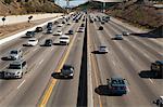 Interstate 405 at Sunset Bouledvard, Los Angeles County, California, USA