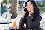 Businesswoman at Cafe