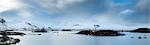 Nuages d'orage et lac, Rannoch Moor, Écosse