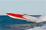 Powerboat racing mit hoher Geschwindigkeit