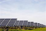 Large solar energy plant