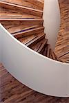 Spiral staircase, Garrison House, Millport, Isle of Cumbrae. Architects: Lee Boyd Architects