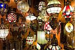 Lanterns in Souk, Marrakech, Morocco