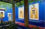 Pergola at Jardin Majorelle, Marrakech, Morocco