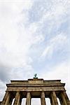 Germany, Berlin, Brandenburg Gate (West Berlin view)