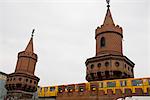 Oberbaumbrücke (Oberbaumbrücke), Berlin, Deutschland