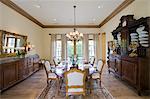 Dining room interior