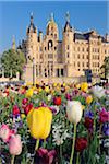 Château de Schwerin, Schwerin, Mecklembourg-Poméranie occidentale, Allemagne