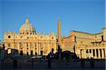 St Peter's Basilica, St Peter's Square, Vatican City, Rome, Italy