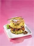 chanterelle mushroom potato cakes