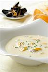 Bouchot mussel chowder