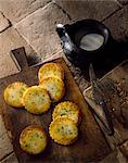 Potato cakes with thyme