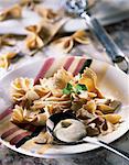Farfalle au pesto blanc