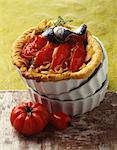 Tartelette oignons et tomates