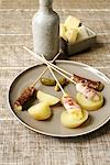 Raclette-style skewers