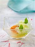 Mojito-style sherbet ice