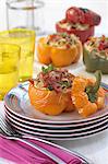 Peppers stuffed with vegetables