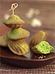 Matcha tea Madeleines