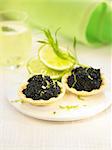 Tartelettes de caviar