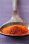 Spoonful of ground Cayenne pepper