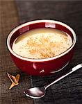 Apple,vanilla and cinnamon soup