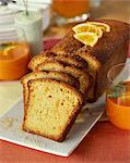 Orange-flavored cake