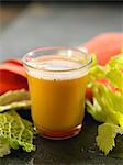 Carrot,cabbage and celery smoothie